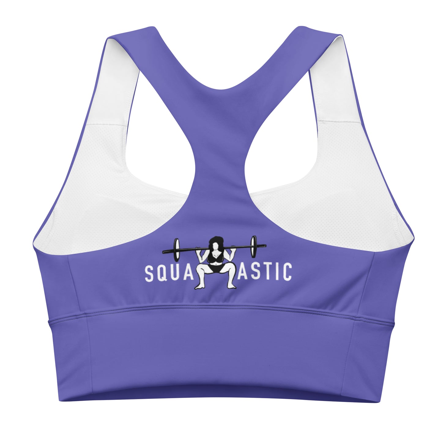 Queen of Peaches squatastic Longline sports bra