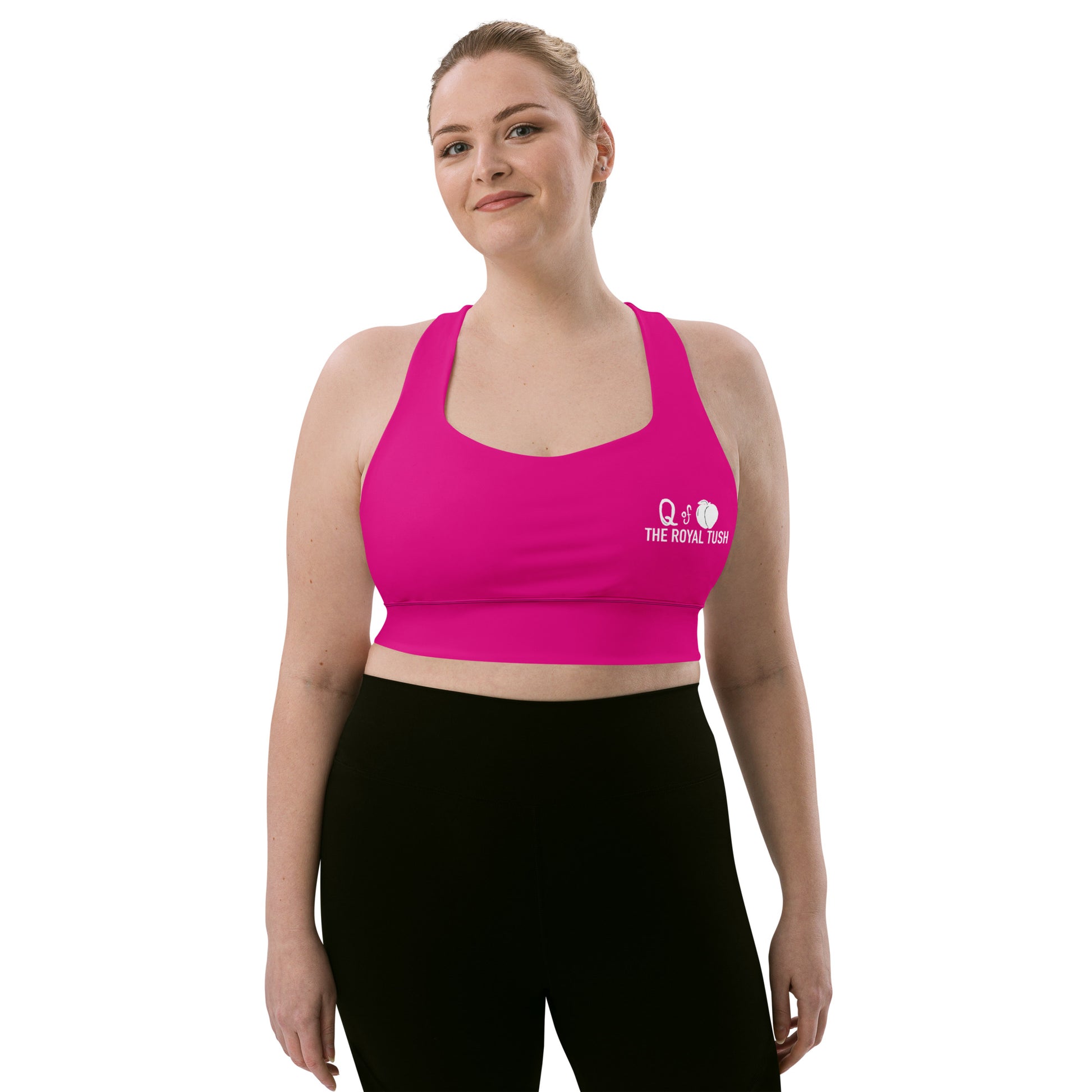 Workout Queen Sports Bra - Pink