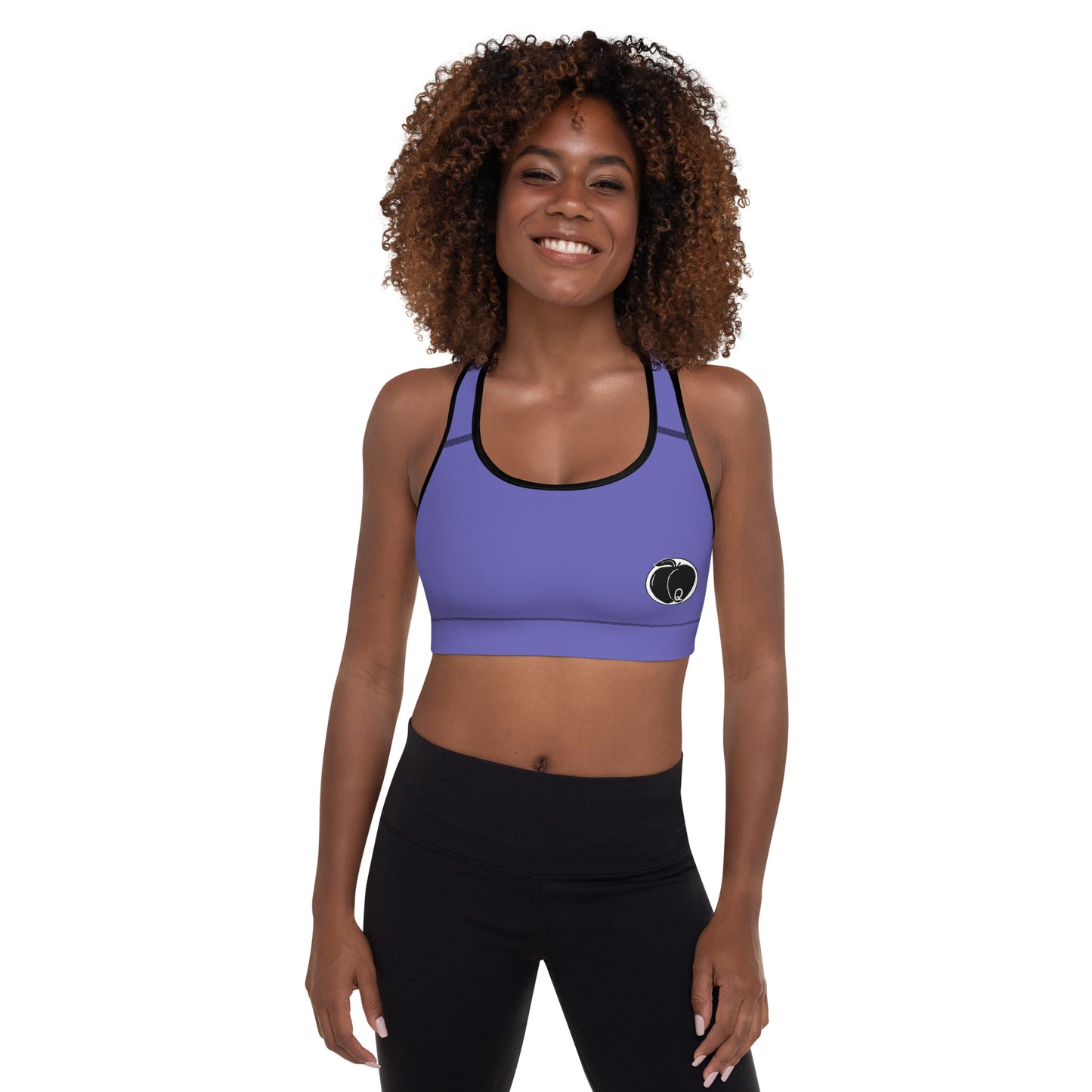 Queen of Peaches Padded Sports Bra