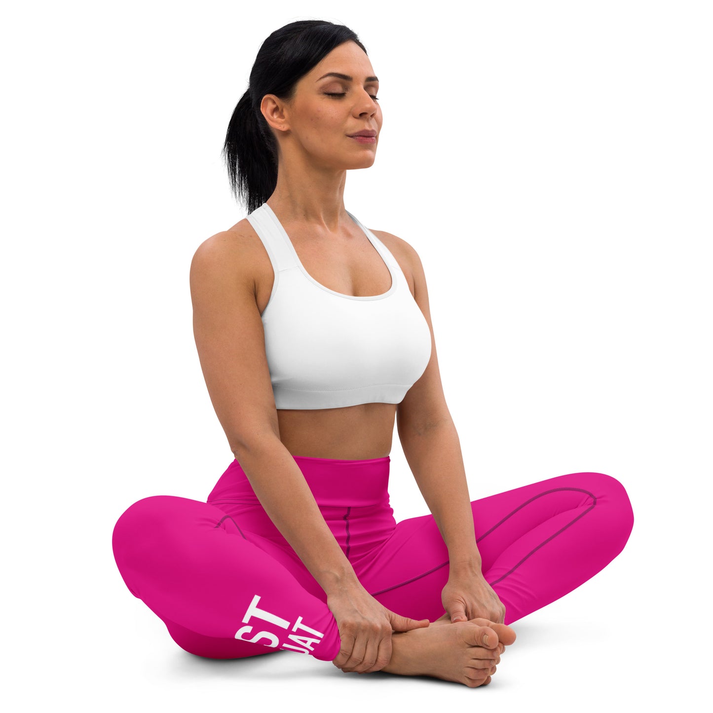 Queen of Peaches JUST SQUAT Yoga Leggings