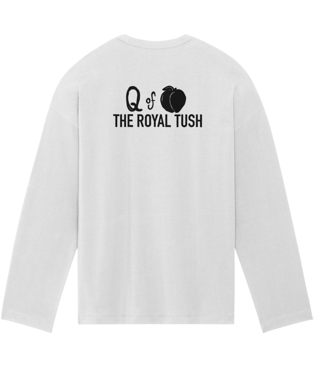 Queen of Peaches Oversized Long Sleeve T-shirt