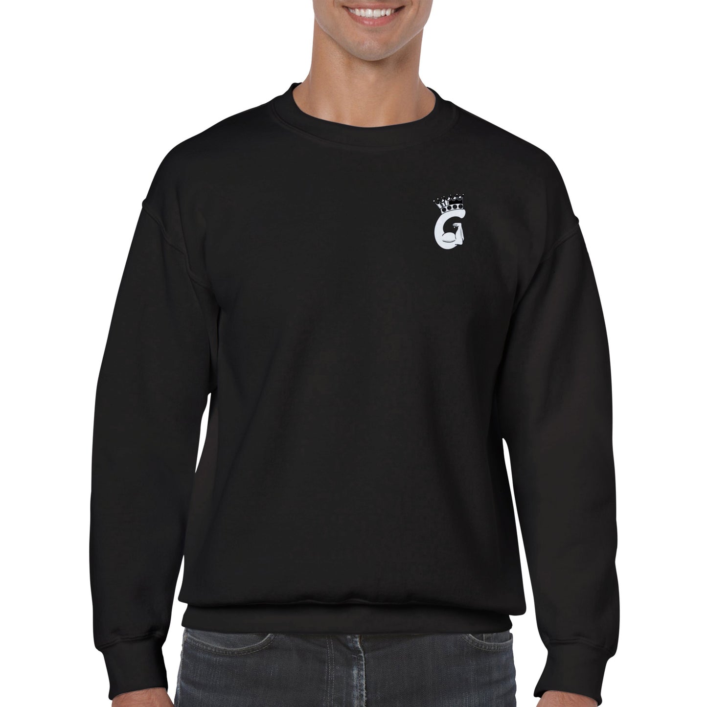 King of Gainz Classic Unisex Crewneck Sweatshirt- Big G