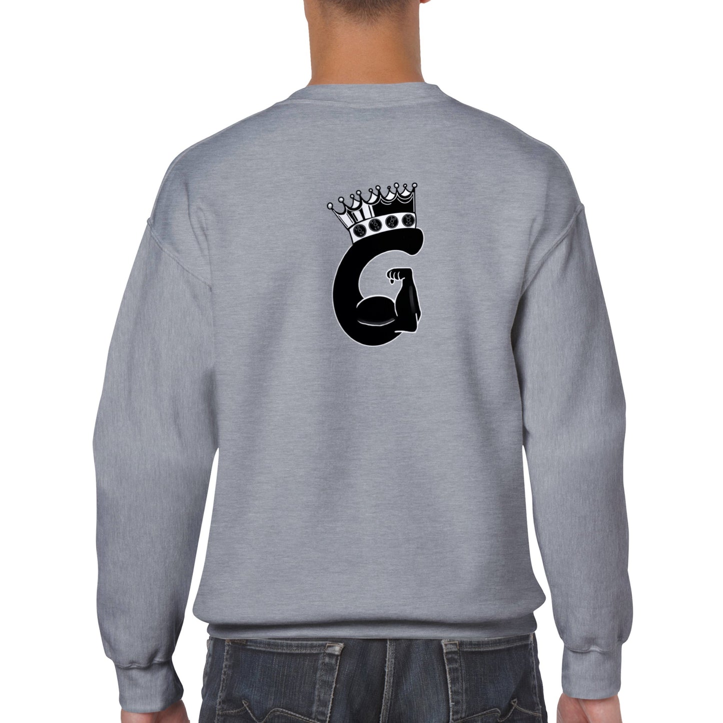 King of Gainz Classic Unisex Crewneck Sweatshirt - Big G